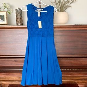 Max Studio Cobalt Blue Sleeveless Dress, NWT, Size Small